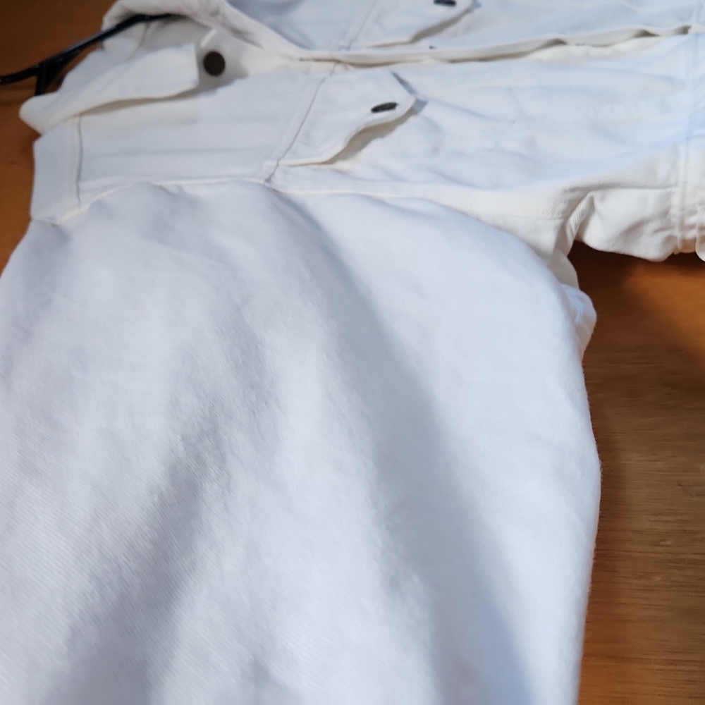 White Jean Jacket - Picture 3 of 8